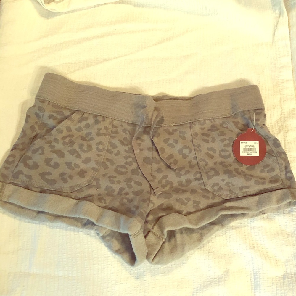 SO fleece shorts new